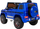 Makina elektrike për fëmijë Mercedes AMG G63, telekomandë, MP3 LED, blu me shkëlqim