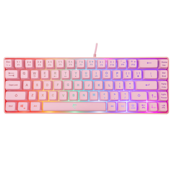Tastierë Gaming White Shark Ronin, GK-2201 rozë
