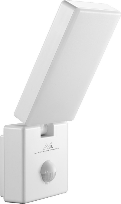 Lampë LED Maclean MCE516, 10W, sensor lëvizjeje PIR, IP65, e bardhë
