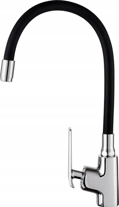 Rubinet lavamani Ligaria C, gryke fleksibile, sistem Eco Start, krom