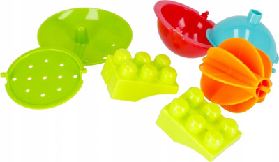Set lodrash uji MEGA CREATIVE Water Toy Cups 3in1 498902, gota plastike, shumëngjyrëshe
