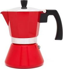 Xhezve италијанска Leopold Vienna LV113007, 6 шолји, 400 ml, црвена
