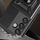Mbrojtëse telefoni Hybrid Armor Camshield për Samsung Galaxy S25 Plus, kapak kamere, unazë mbajtëse, e zezë