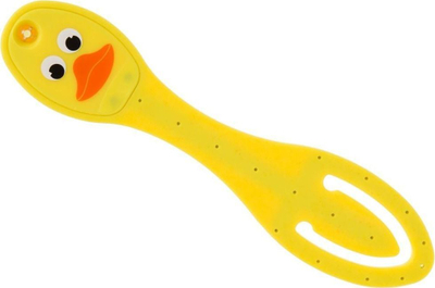 Llambë libri Thinking Gifts Flexilight Duck, LED, e verdhë