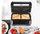 Tostier sanduiçi Braun SM5000, 800W, 4 trekëndësha, e bardhë