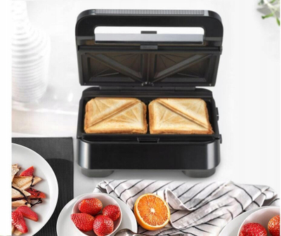 Tostier sanduiçi Braun SM5000, 800W, 4 trekëndësha, e bardhë