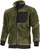 Bluzë me zinxhir Lahti Sherpa, sherpa fleece, masa M, e gjelbër