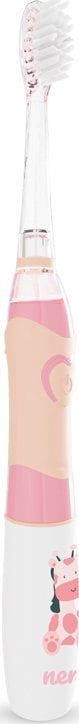 Furçë dhëmbësh elektrike për fëmijë Neno Fratelli Pink, LED, timer 2 min, rozë