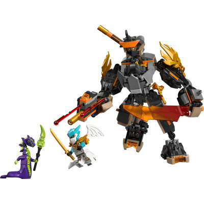 Lodër ndërtimi LEGO NINJAGO 71854 Cole’s Mission Mech, 364 pjesë, për kalamaj 7+