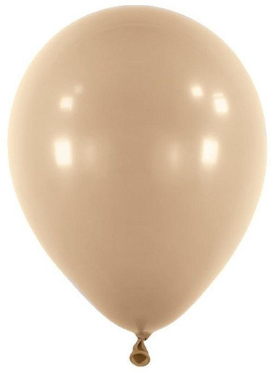 Balona dekorative Balloon Fashion Taupe, 28 cm, set me 50 copë, bezhë