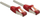 Kabllo patchcord Lindy, Cat.6, 2 m, S/FTP, e kuqe