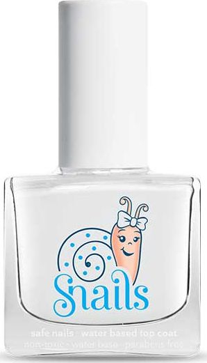 Lak transparent për thonj Snails Top Coat, 10.5 ml, për kalamaj, transparent