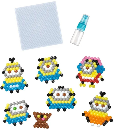 Set krijues me rruaza Aquabeads Minions The Rise of Gru, 31605, shumëngjyrësh