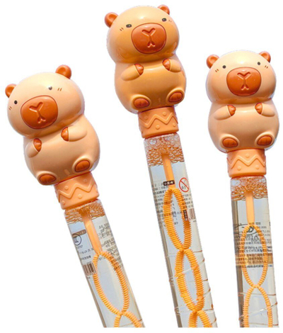 Lodër me flluska sapuni Capybara, shkop palos 35 cm, 120 ml