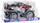 Makina lodër off road King, lëvizje me shtytje, 27cm, e zezë me të kuqe