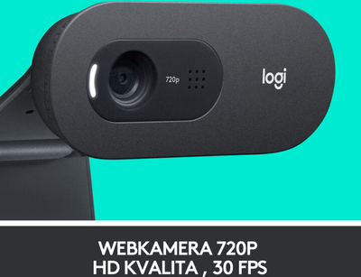 Ueb kamerë Logitech C505, e zezë