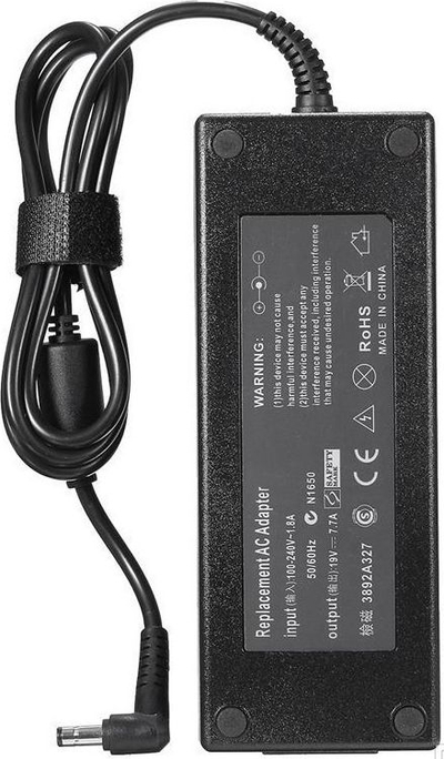 Adapter karikues për laptop MicroBattery MBA50170, 150W, 19.5V 7.7A, i zi