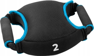 Тег за вежбање Spokey Sandi, 2 kg, со рачки, црн