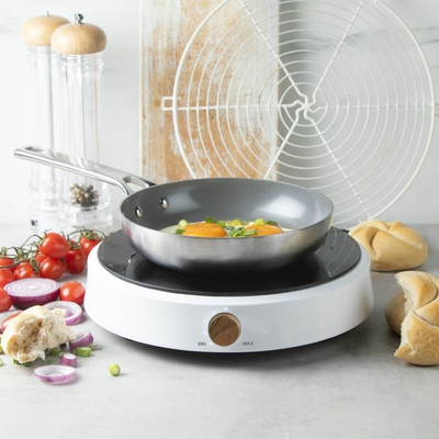 Индукциска плотна Domo DO 30112 IP, 2000W, 26cm, црна