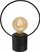 Llambë tavoline LED Blush Living, 26.5cm, e zezë