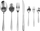 Set takëmesh Silver Cutlery, 39 copë, çelik inox, argjendtë