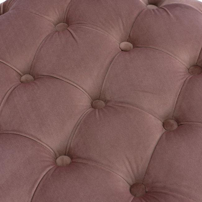 Stol velvet KASSIE, Chesterfield, Ø60×43 cm (HM8406.02)