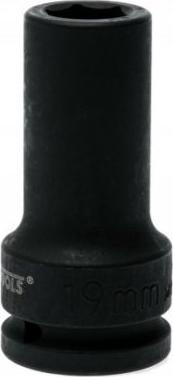 Çelës koke goditës Teng Tools Long, 19 mm, 3/4", i zi