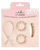 Set për flokë Invisibobble Handle with Curl hair, 1 rreth për flokë kaqurrela + 2 lidhëse për flokë, rozë