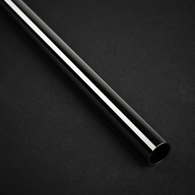 Tub metalik Bitspower None Chamfer Brass Hard Tubing, 12mm, 500mm, Black Sparkle