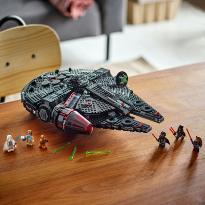 Сет LEGO Star Wars The Dark Falcon, градежен модел, многу делови, шарен