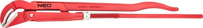 Çelës tubash NEO Pipe Wrench Type 45, 2", 530 mm, i kuq