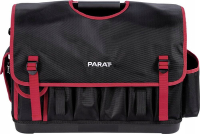 Çantë veglash Parat BASIC Softbag L, universale, mban gjer në 24 vegla, e zezë