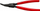 Pinca precize Knipex 45 21 200, 200mm, maje e drejtë, metalike