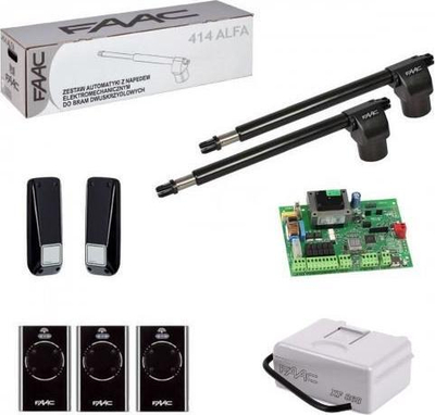 Set automatizimi portash Faac ALFA SHORT, komplet startues
