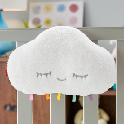Qetësues për gjumë për fëmijë Fisher Price Sleepy (GJD44), e bardhë, me muzikë