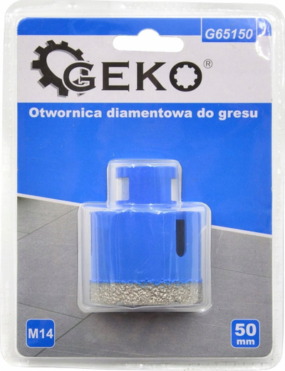 Sharrë cilindrike diamant Geko G65150, 50mm, fije M14