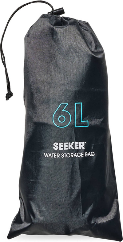 Depozitë uji Hydrapak Seeker 6L, palosëse, me rubinet Camp Tap, transparente