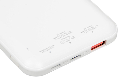 Power Bank iBOX PB10, 10000 mAh, i bardhë
