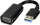 Adapter video Lindy LY-43172, USB 3.0 në VGA, i zi