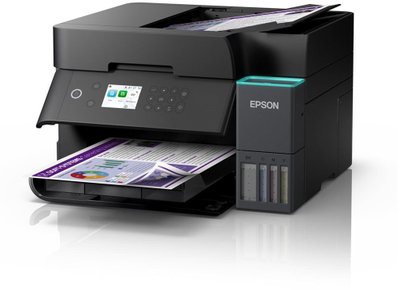 Printer multifunksional Epson EcoTank L6370, A4, Wi-Fi, printim dupleks, me ngjyra