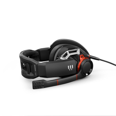 Kufje Epos GSP 600, 3.5mm, Over-Ear, të zeza/të kuqe