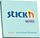 Ливчиња со лепило Stickn 205540, самолепливи, во повеќе бои