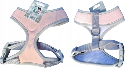 Parzmore për qen Barry King, 34-45cm, gri me rozë