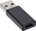 Adapter USB InLine 35810, USB C në USB A, USB 3.2 Gen 2, i zi