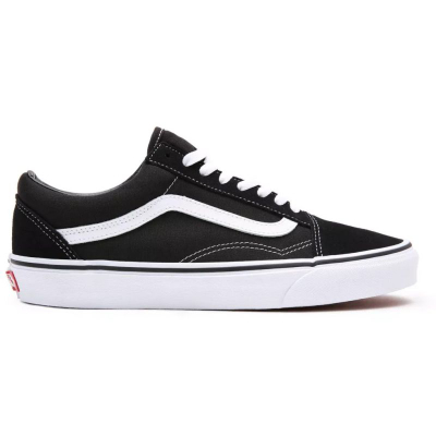 Atlete Vans Old Skool VD3HY28, unisex, shollë gome, të zeza