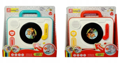 Lodër muzikore BabyO DJing Machine Play, me drita dhe tinguj, dorezë bartëse, shumëngjyrëshe
