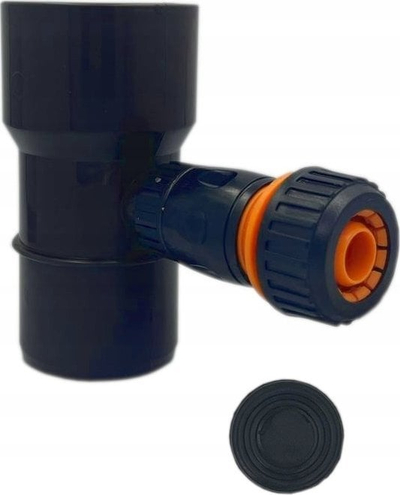 Kolektor uji shiu Prosperplast Recoverer 63, për tuba 63 mm, polipropilen, kafe