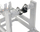Kllapë montimi Asetek SimSports Mounting Bracket, me rregullim këndi, metal, e zezë