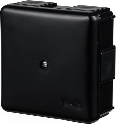 Kuti montuese Elektro-Plast EP-LUX IP55 (0226-02), 5x2.5mm, e zezë