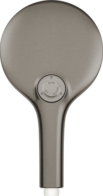 Dorezë dushi Grohe Rainshower SmartActive 130, 3 spërkatje, brushed hard graphite